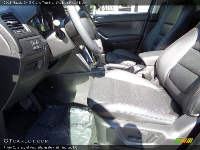 Sky Blue Mica / Black 2013 Mazda CX-5 Grand Touring