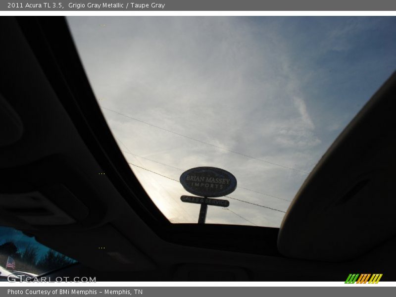 Grigio Gray Metallic / Taupe Gray 2011 Acura TL 3.5