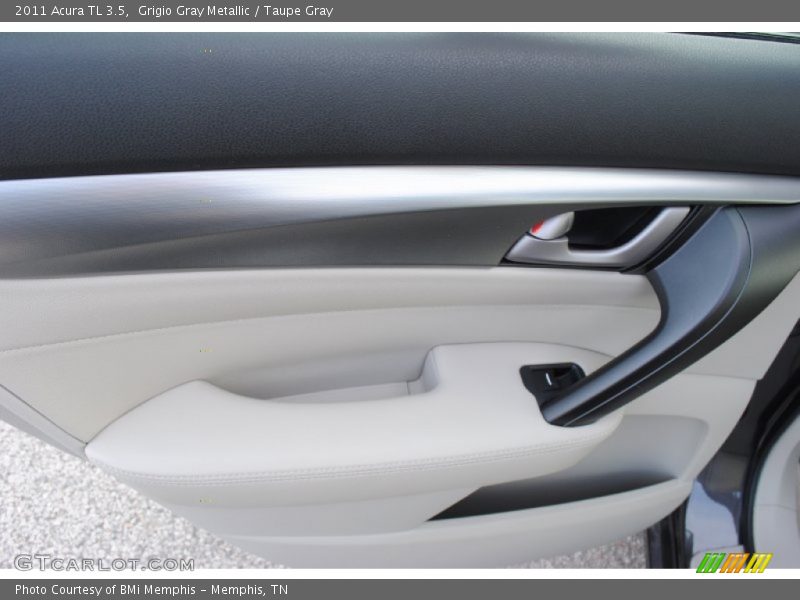 Grigio Gray Metallic / Taupe Gray 2011 Acura TL 3.5