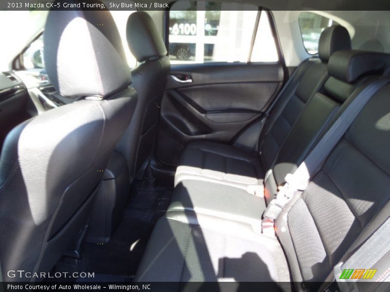 Sky Blue Mica / Black 2013 Mazda CX-5 Grand Touring