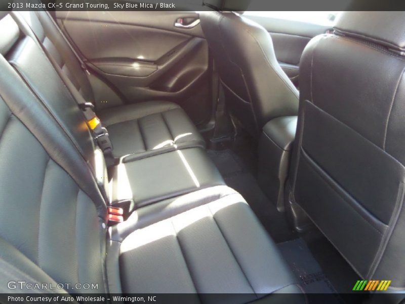 Sky Blue Mica / Black 2013 Mazda CX-5 Grand Touring
