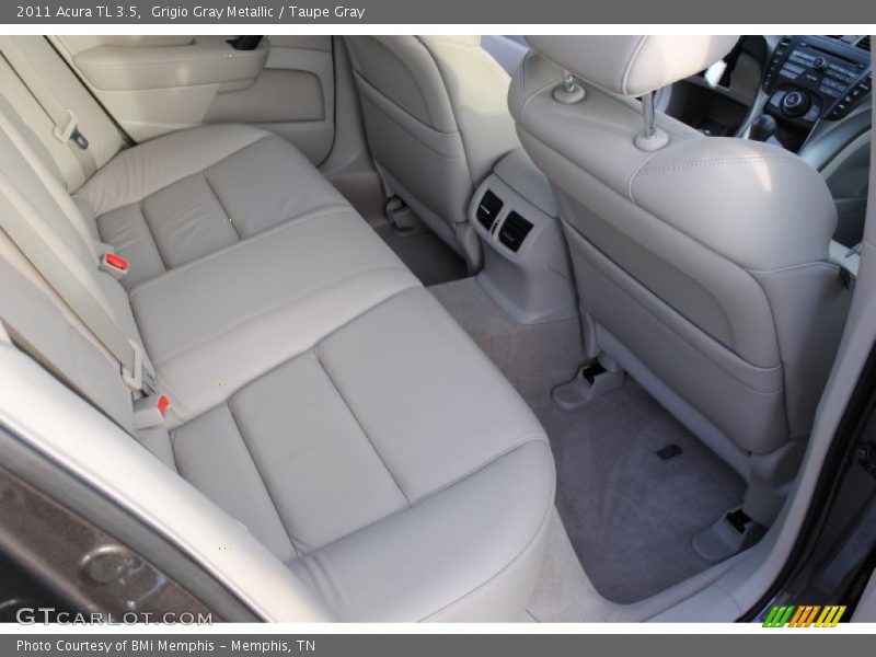 Grigio Gray Metallic / Taupe Gray 2011 Acura TL 3.5