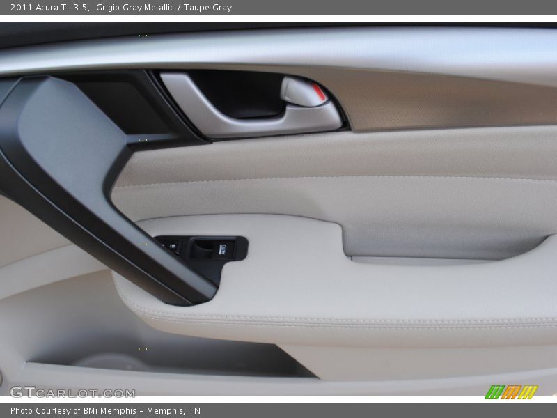 Grigio Gray Metallic / Taupe Gray 2011 Acura TL 3.5
