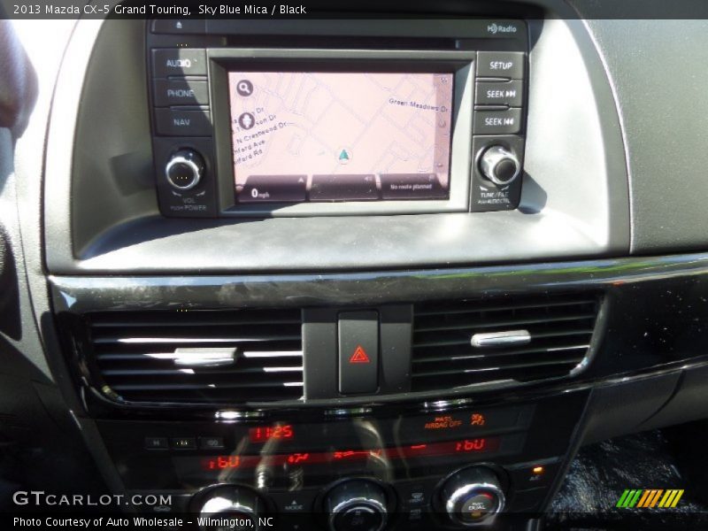 Sky Blue Mica / Black 2013 Mazda CX-5 Grand Touring
