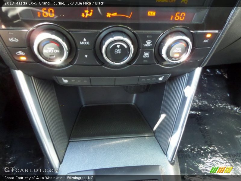 Sky Blue Mica / Black 2013 Mazda CX-5 Grand Touring