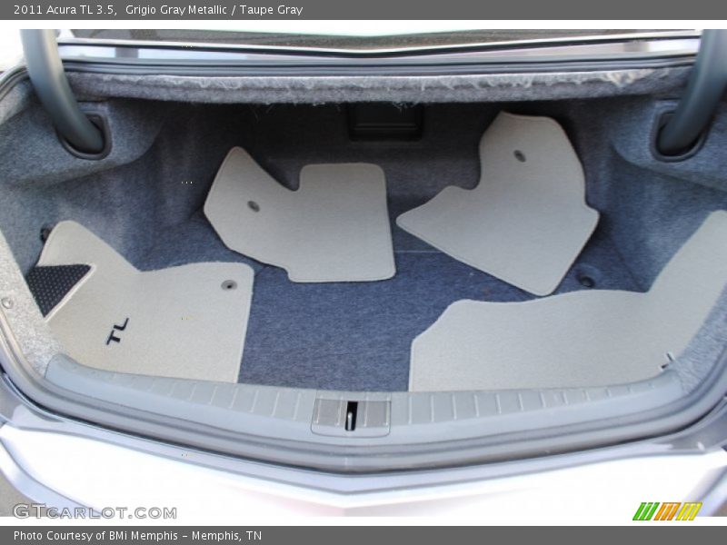 Grigio Gray Metallic / Taupe Gray 2011 Acura TL 3.5
