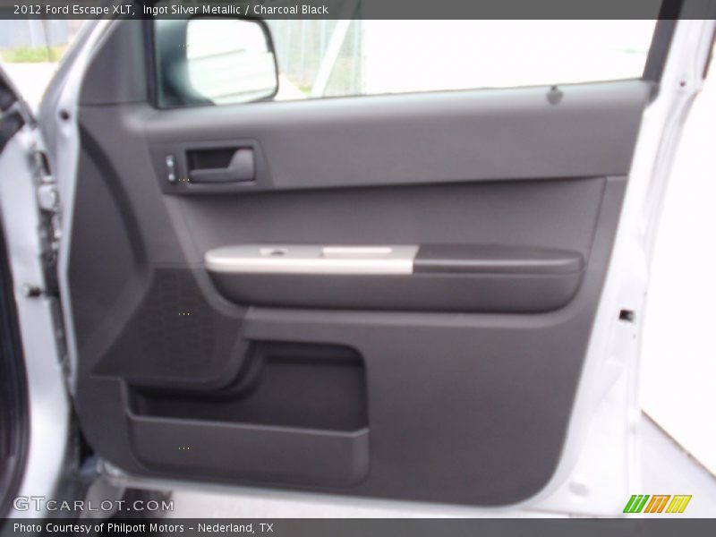 Ingot Silver Metallic / Charcoal Black 2012 Ford Escape XLT