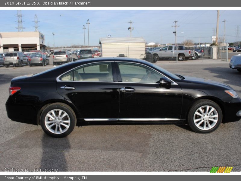 Obsidian Black / Parchment 2010 Lexus ES 350
