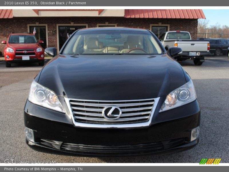 Obsidian Black / Parchment 2010 Lexus ES 350