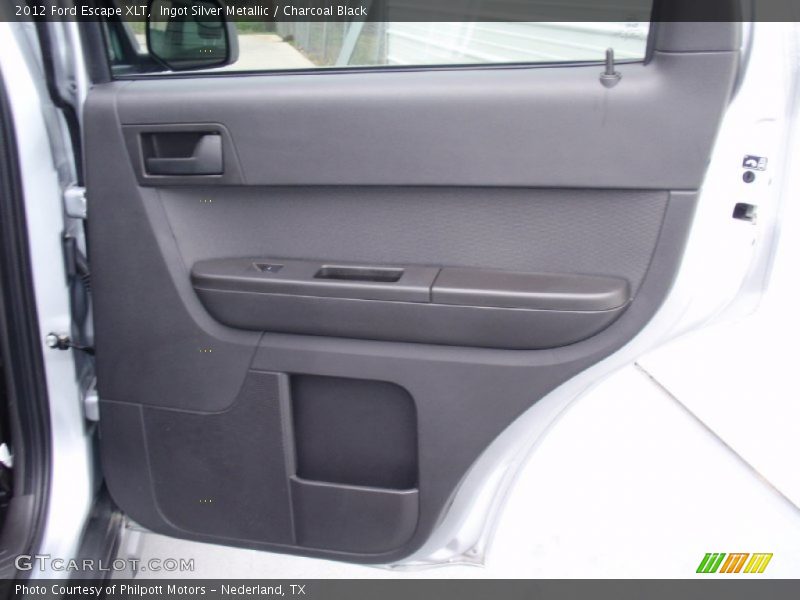 Ingot Silver Metallic / Charcoal Black 2012 Ford Escape XLT
