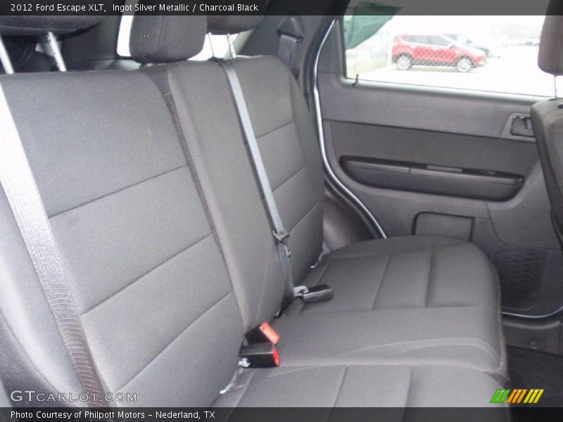 Ingot Silver Metallic / Charcoal Black 2012 Ford Escape XLT