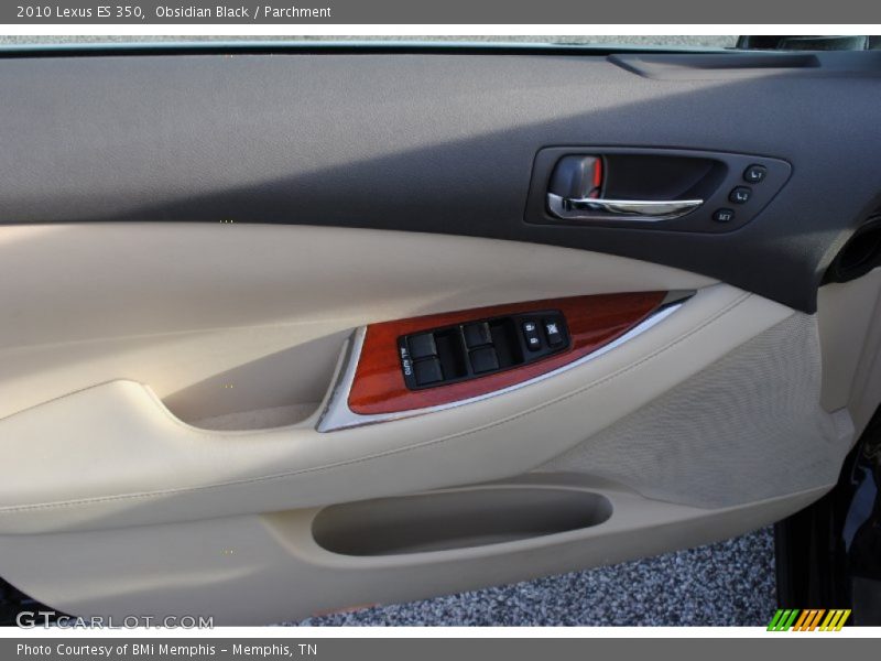 Obsidian Black / Parchment 2010 Lexus ES 350