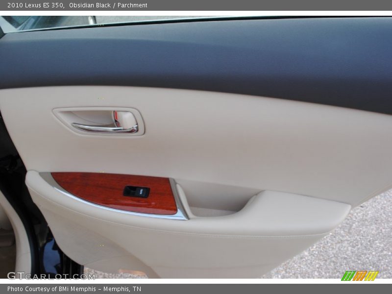 Obsidian Black / Parchment 2010 Lexus ES 350