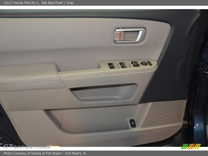 Bali Blue Pearl / Gray 2012 Honda Pilot EX-L
