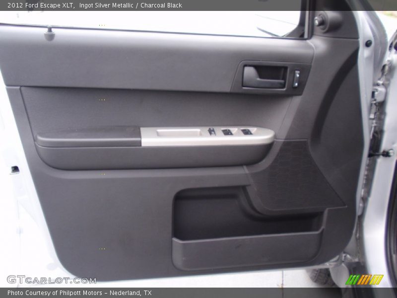 Ingot Silver Metallic / Charcoal Black 2012 Ford Escape XLT