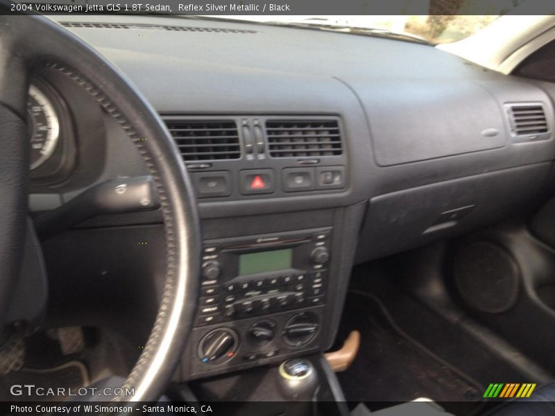 Reflex Silver Metallic / Black 2004 Volkswagen Jetta GLS 1.8T Sedan