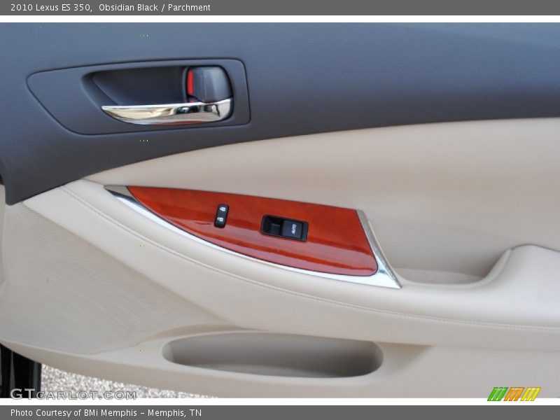Obsidian Black / Parchment 2010 Lexus ES 350