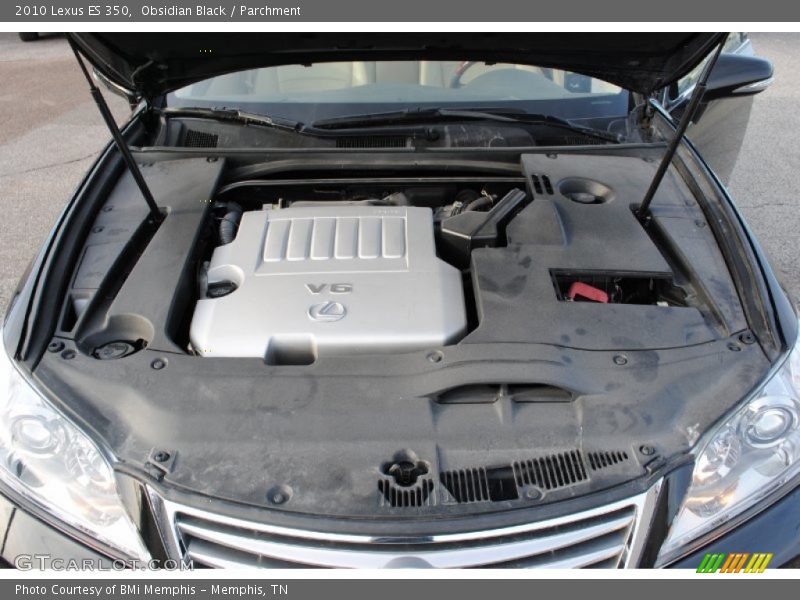 Obsidian Black / Parchment 2010 Lexus ES 350