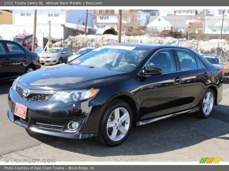Attitude Black Metallic / Black/Ash 2012 Toyota Camry SE