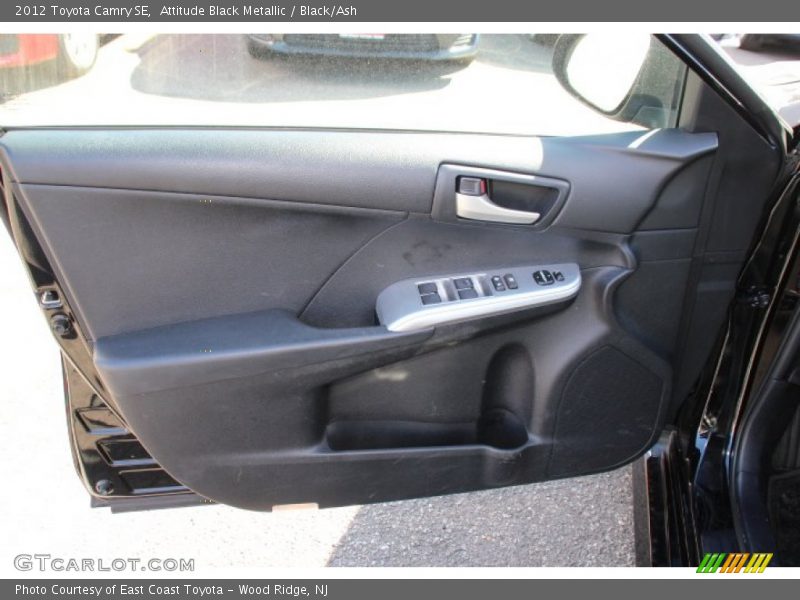 Attitude Black Metallic / Black/Ash 2012 Toyota Camry SE