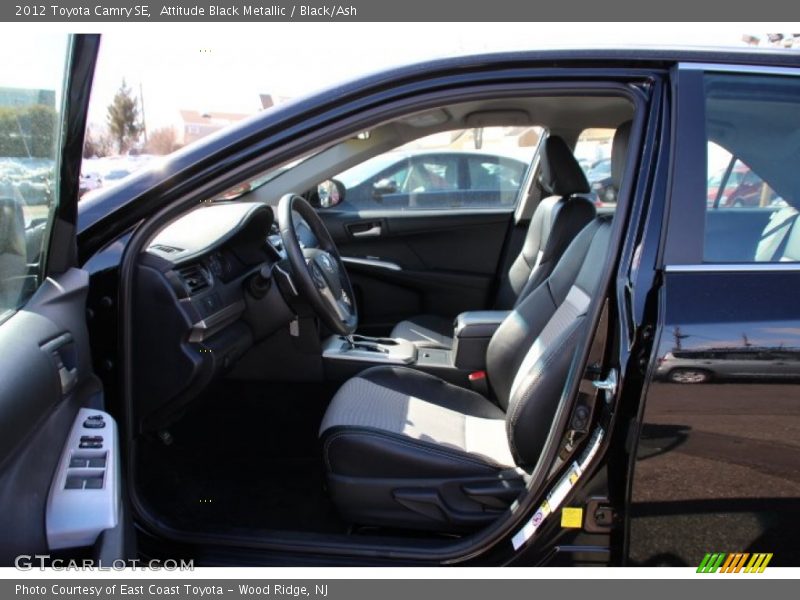 Attitude Black Metallic / Black/Ash 2012 Toyota Camry SE