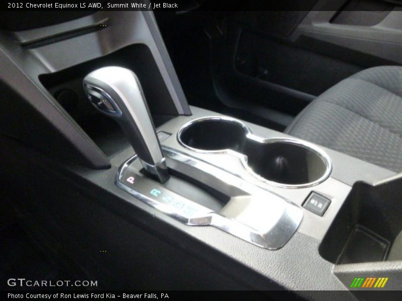 Summit White / Jet Black 2012 Chevrolet Equinox LS AWD