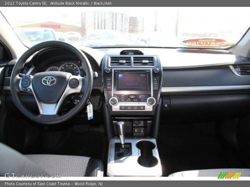 Attitude Black Metallic / Black/Ash 2012 Toyota Camry SE
