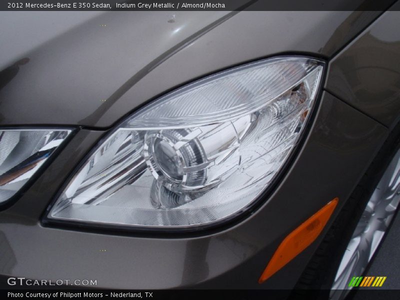 Indium Grey Metallic / Almond/Mocha 2012 Mercedes-Benz E 350 Sedan