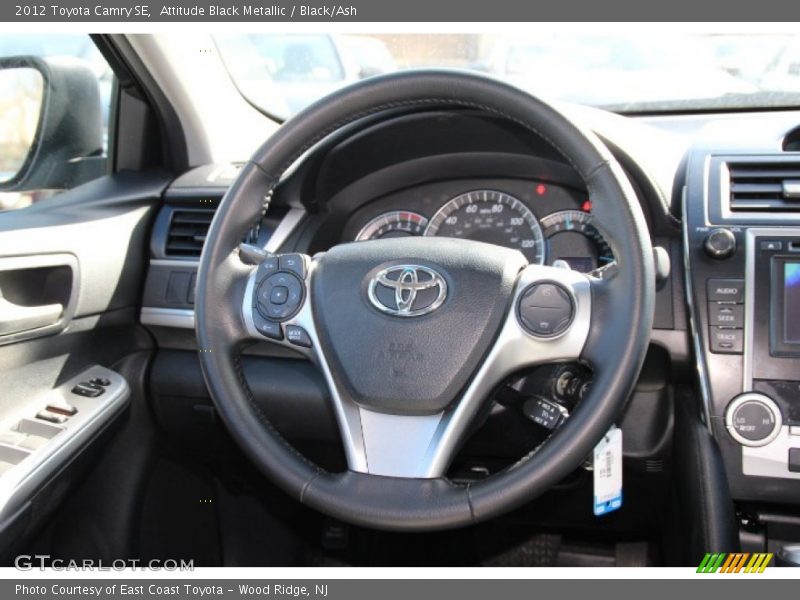 Attitude Black Metallic / Black/Ash 2012 Toyota Camry SE