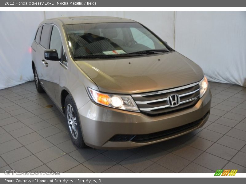 Mocha Metallic / Beige 2012 Honda Odyssey EX-L