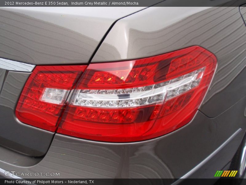 Indium Grey Metallic / Almond/Mocha 2012 Mercedes-Benz E 350 Sedan