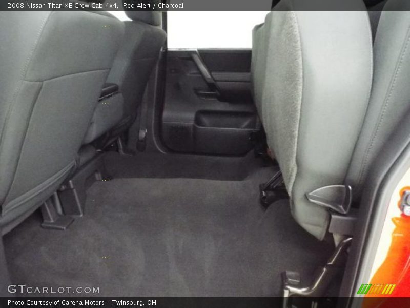 Red Alert / Charcoal 2008 Nissan Titan XE Crew Cab 4x4