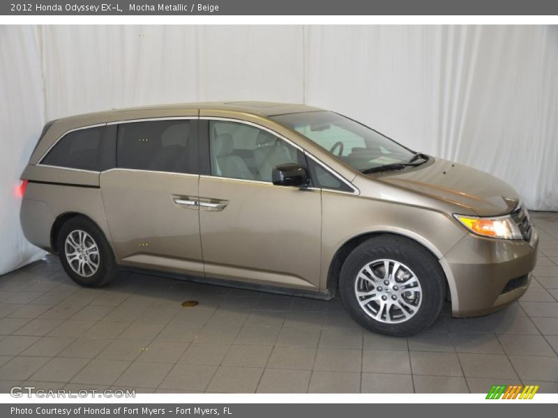 Mocha Metallic / Beige 2012 Honda Odyssey EX-L