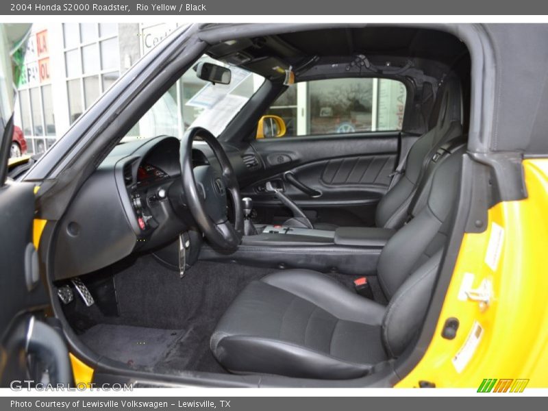  2004 S2000 Roadster Black Interior