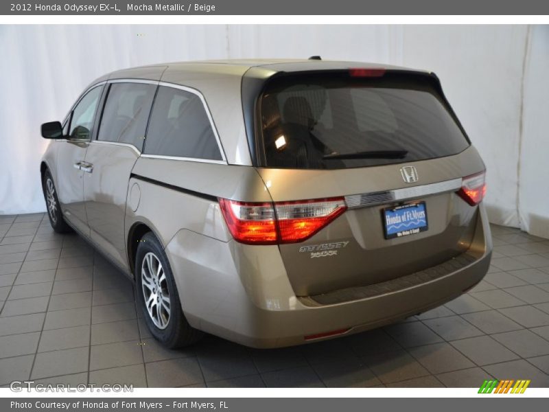 Mocha Metallic / Beige 2012 Honda Odyssey EX-L