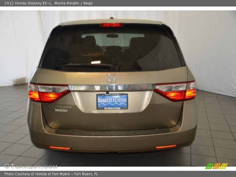 Mocha Metallic / Beige 2012 Honda Odyssey EX-L