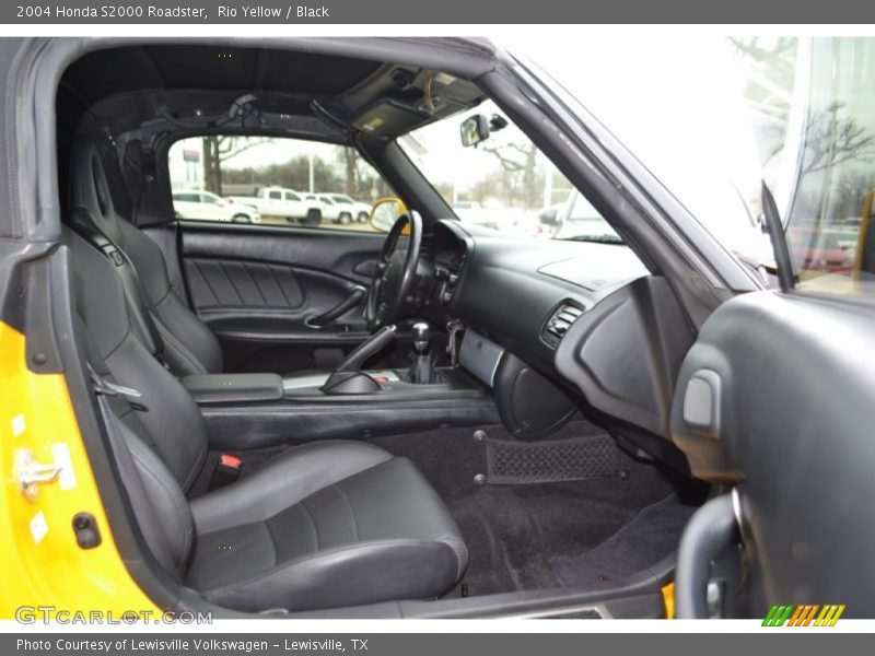 Rio Yellow / Black 2004 Honda S2000 Roadster