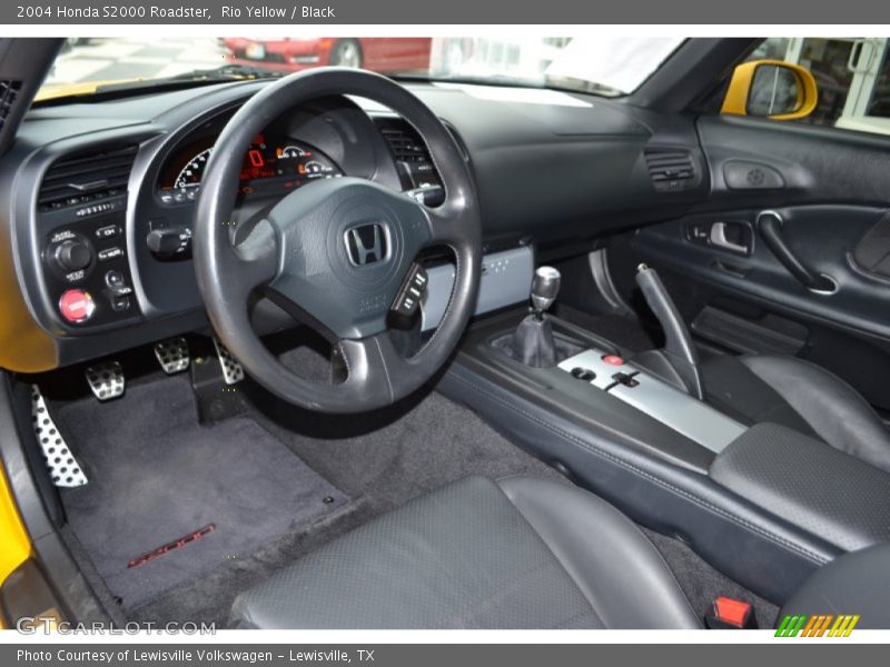  2004 S2000 Roadster Black Interior