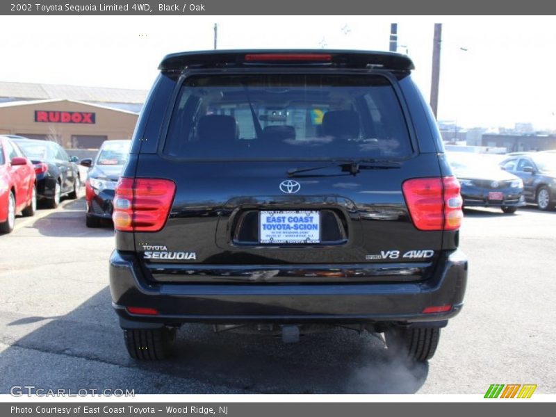 Black / Oak 2002 Toyota Sequoia Limited 4WD
