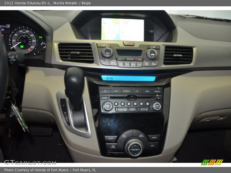 Mocha Metallic / Beige 2012 Honda Odyssey EX-L