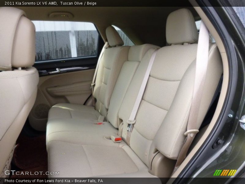 Tuscan Olive / Beige 2011 Kia Sorento LX V6 AWD