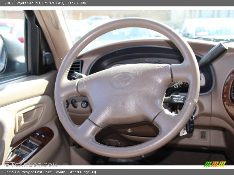 Black / Oak 2002 Toyota Sequoia Limited 4WD