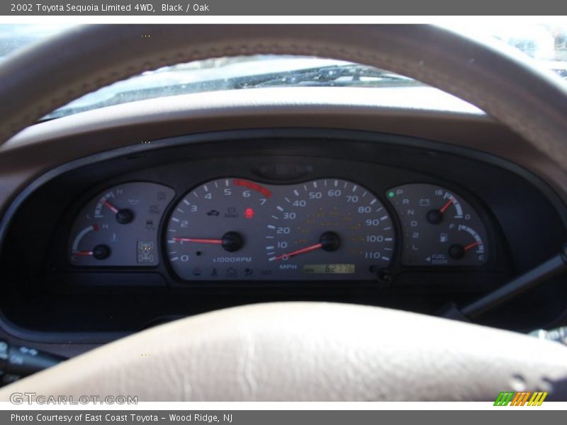 Black / Oak 2002 Toyota Sequoia Limited 4WD