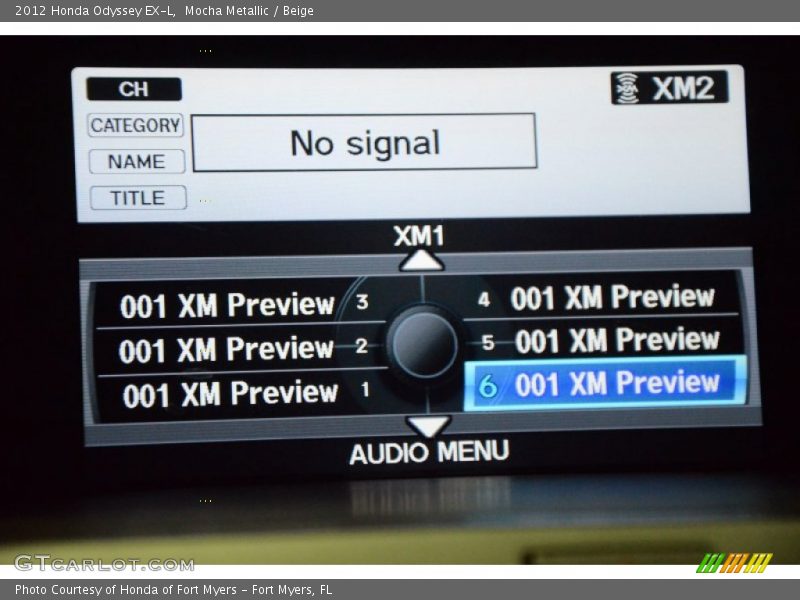 Mocha Metallic / Beige 2012 Honda Odyssey EX-L