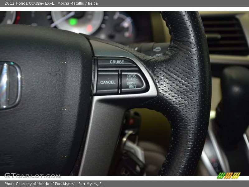 Mocha Metallic / Beige 2012 Honda Odyssey EX-L