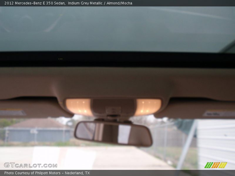 Indium Grey Metallic / Almond/Mocha 2012 Mercedes-Benz E 350 Sedan