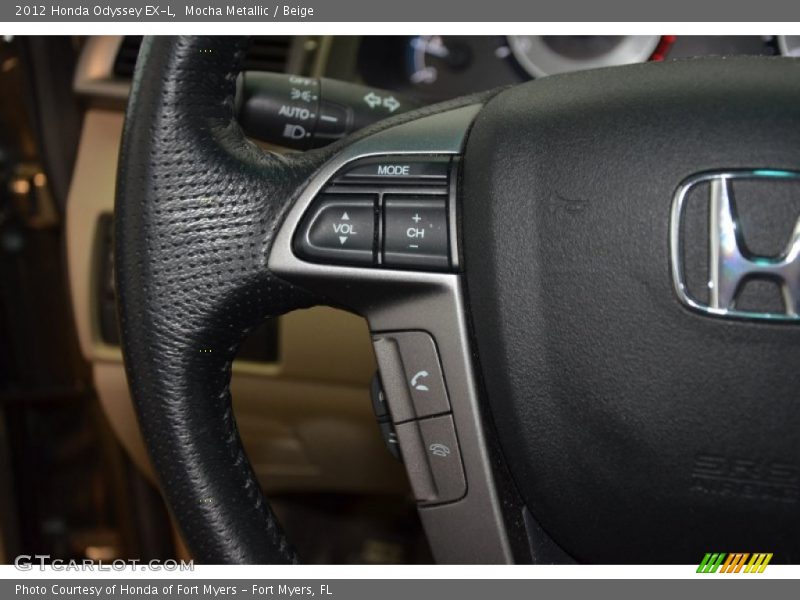 Mocha Metallic / Beige 2012 Honda Odyssey EX-L