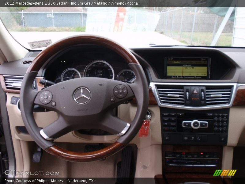 Indium Grey Metallic / Almond/Mocha 2012 Mercedes-Benz E 350 Sedan