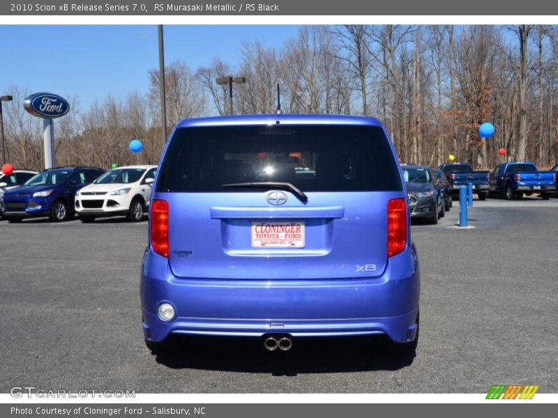 RS Murasaki Metallic / RS Black 2010 Scion xB Release Series 7.0