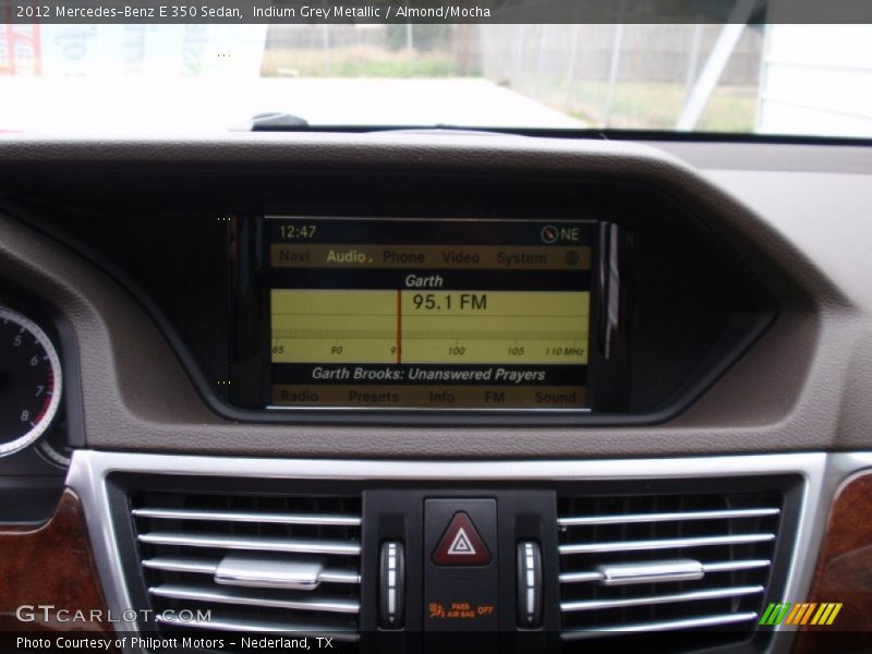 Indium Grey Metallic / Almond/Mocha 2012 Mercedes-Benz E 350 Sedan